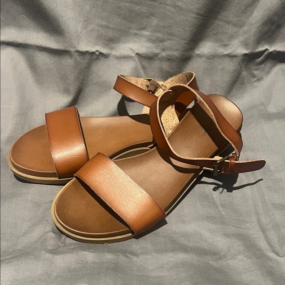 Brown Leather Sandals